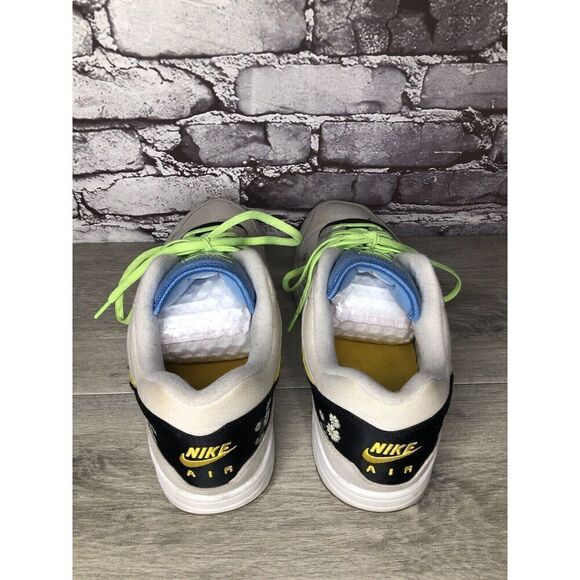 Nike Air Max 1 Daisy White Grey Black Yellow Sneakers Men 12M US/46 CW6031-100 - Picture 7 of 16